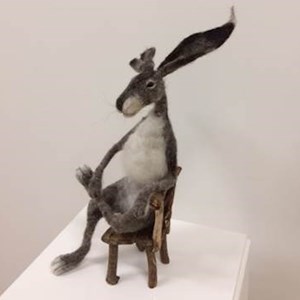 Hare on a Chair