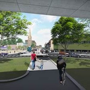 Artist's impression of Belgrave Gate