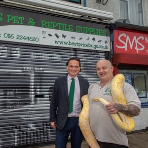 Pet shop new shutter