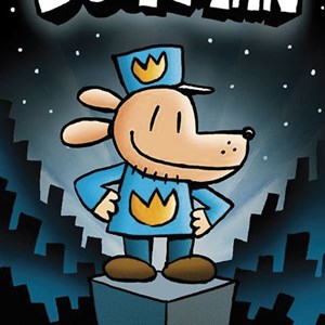 Book cover: Dog Man by Dav Pilkey