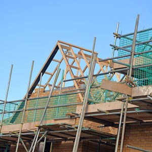 House building at Ashton Green