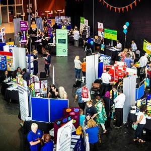Image: Picture of the exhibition hall at last year's Local Offer Live event