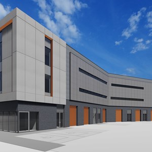 artist's impression of extension to Dock