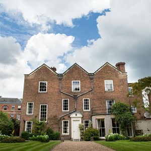 Belgrave Hall seen from its gardens
