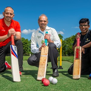 New synthetic cricket wicket at Victoria Park