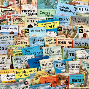 Covers of classic Ladybird Books
