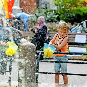 town hall square play