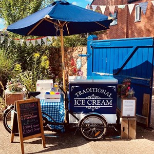 ice cream stall at Belgrave Food Festival
