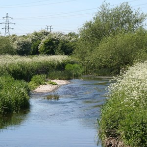 View of Pebble Beach in Aylestone Meadows