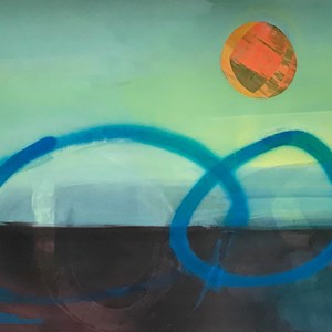 Blue Circles by Henrietta Corbett