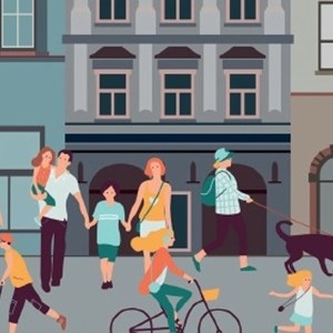 Image shows a poster advertsing Greyfriars Open Streets Oct 2019