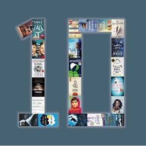 Image showing books arranged in the figure 10