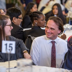 Members of Young People's Council, and Leicester deputy city mayor for the Environment, Cllr Adam Clarke