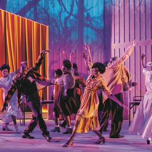 Performers onstage in The Colour Purple