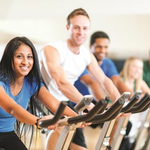 People at a gym