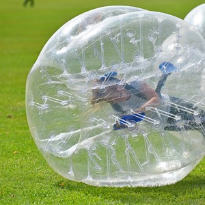 Children zorbing