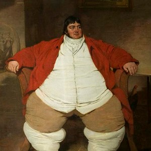 Portrait of Daniel Lambert by Ben Marshall, 1806