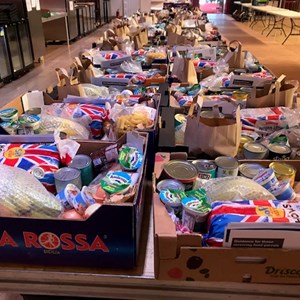 City council helps out with food parcels for those most in need