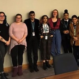 Young poeple from Leicester's Youth Advisory Board
