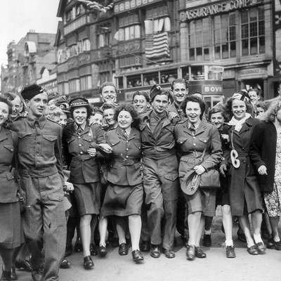 VE Day 1945: courtesy of the Leicester Mercury