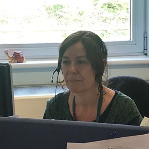 social care staff member Alison Earle