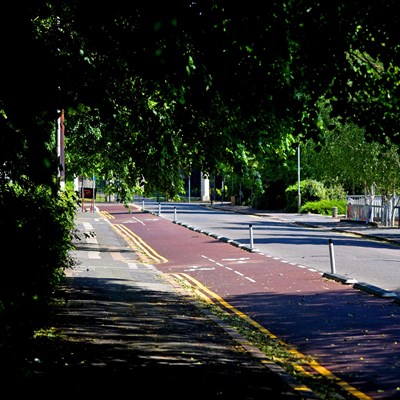 Lancaster Road cycle track