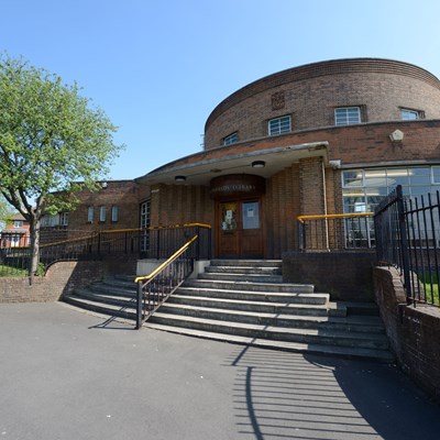 The Pork Pie library and community centre in Leicester