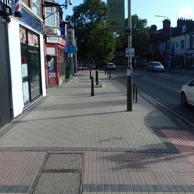 Pavement improvements on Narborough Road