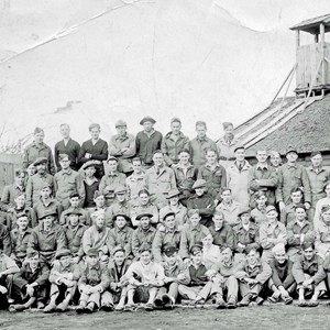 Archive image of troops in Malaya