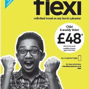 Flexi ticket promotional poster