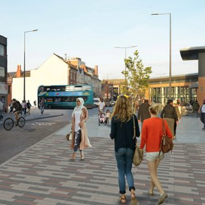 View towards Savoy Street