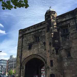 The Magazine Gateway building on a sunny day