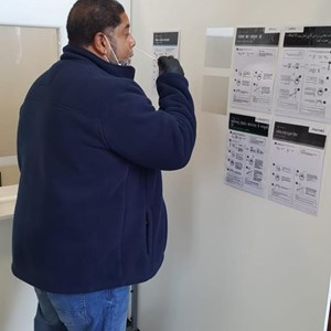 self testing at rapid test centre