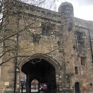 External view of repaired Magazine Gateway building