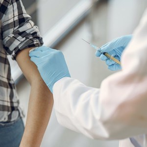 Generic picture of someone getting vaccinated