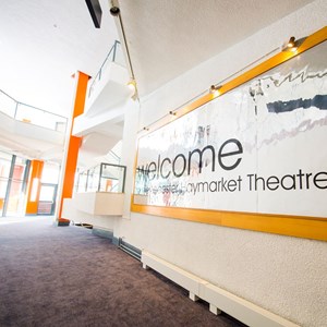 Entrance sign to haymarket Theatre