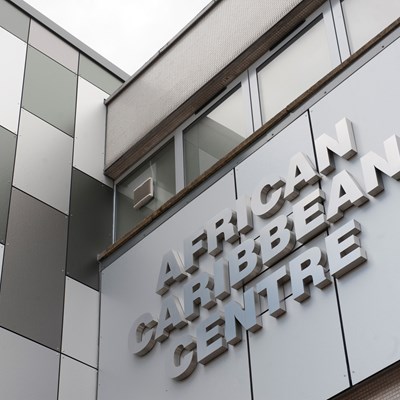 Exterior view of the Africam Caribbean Centre in Leicester