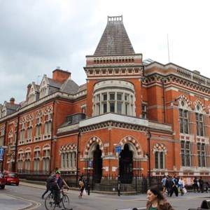 The ISKCON building in Granby Street