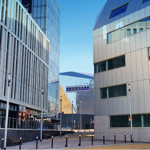 View of Great Central Square looking towards Highcross