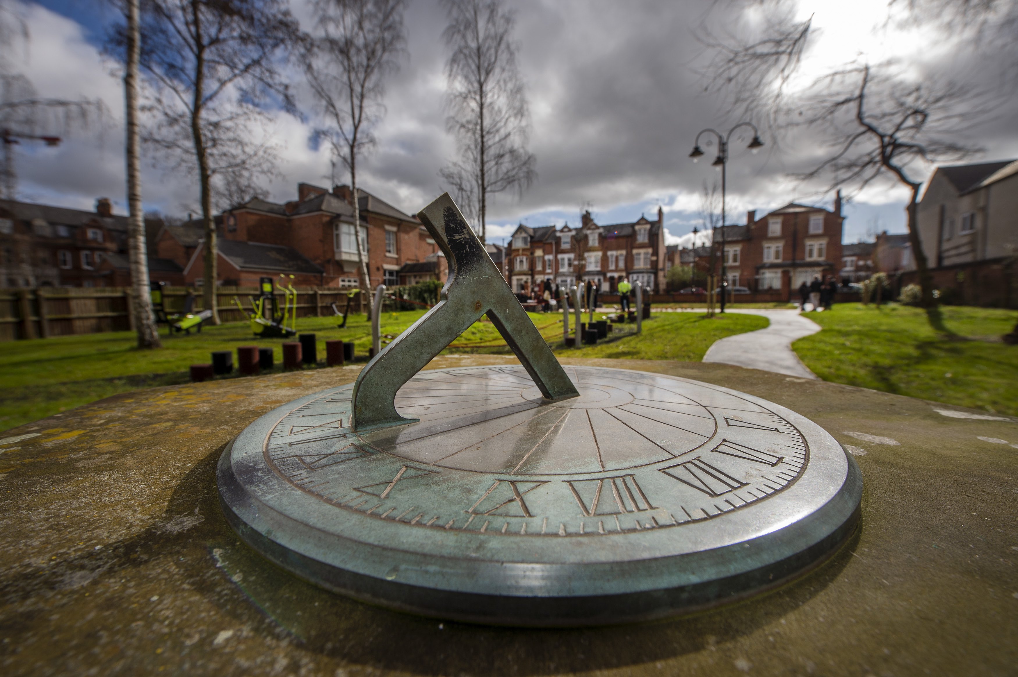Sundial in Prebend Gardens
