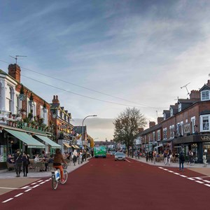 Queens Road artist's impression