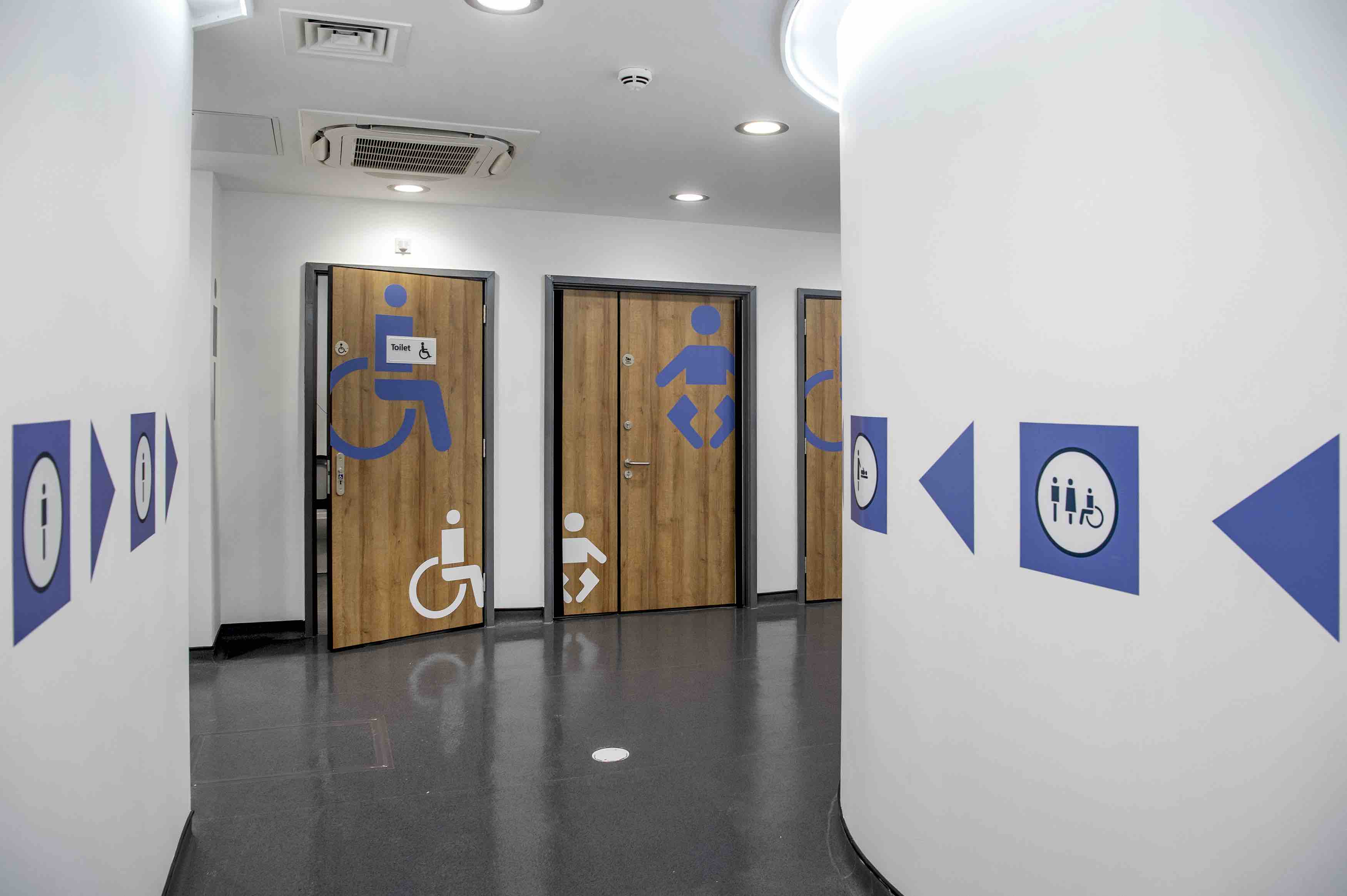 New toilets at Haymarket Bus Station