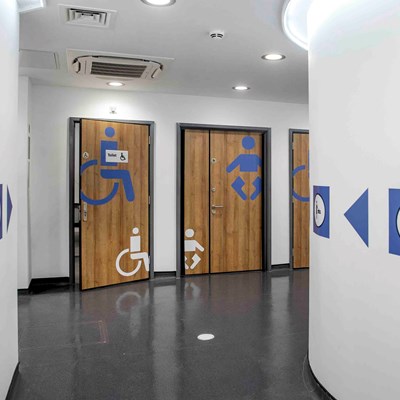 New toilets at Haymarket Bus Station