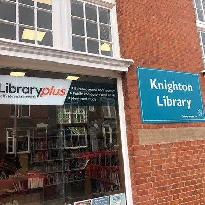 An exterior shot of Knighton Library, which is piloting a self-access scheme