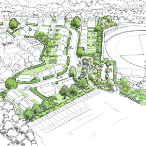 Artist's impression of development