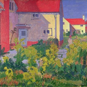 Harold Gilman's House at Letchworth by Spencer Gore