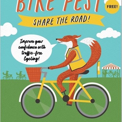 Bike Fest Share The Road flyer