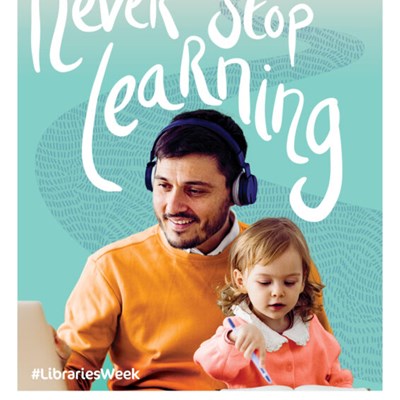A poster promoting Libraries Week