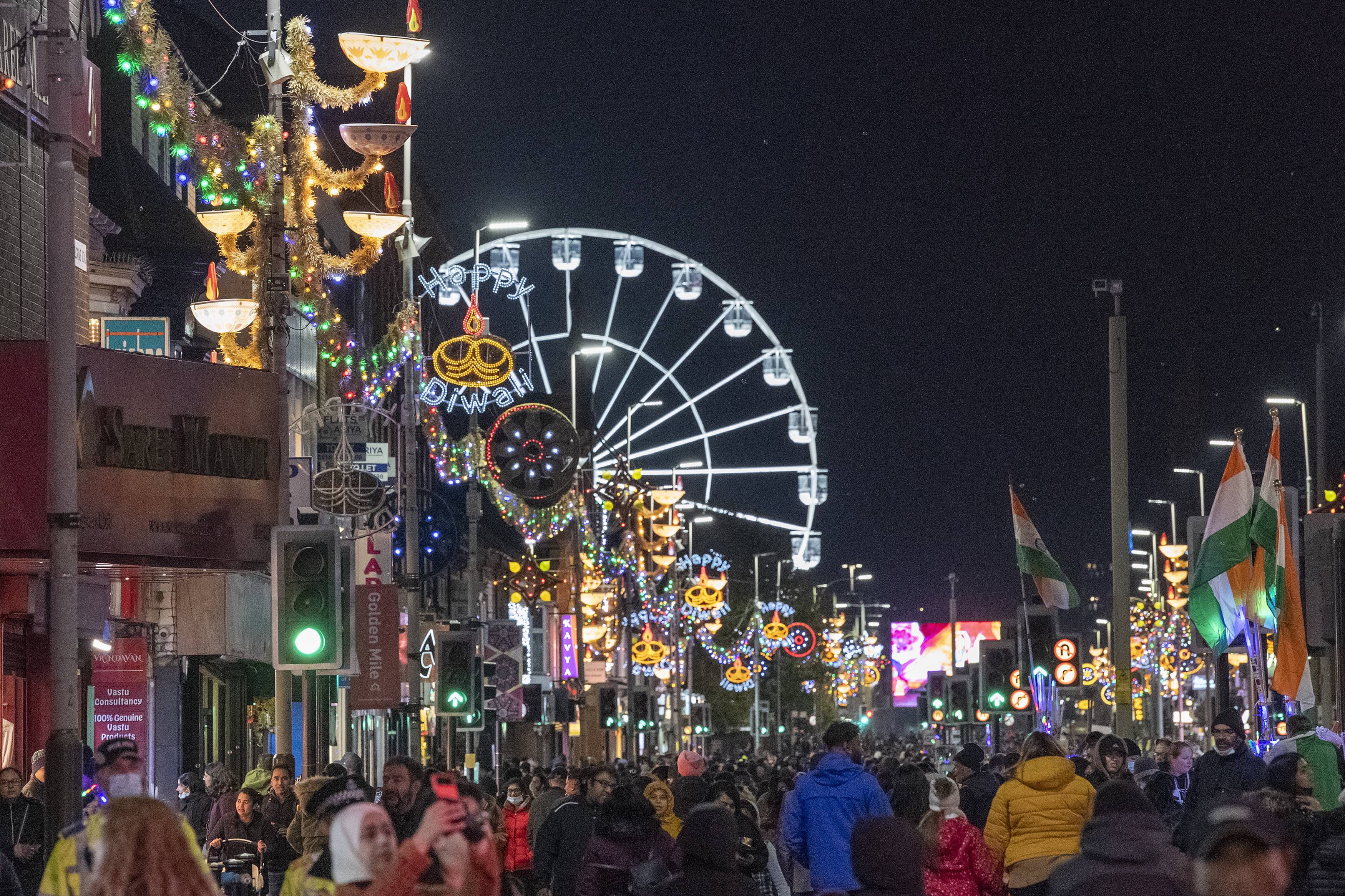 Leicester gets ready for Diwali lights switch on on Sunday