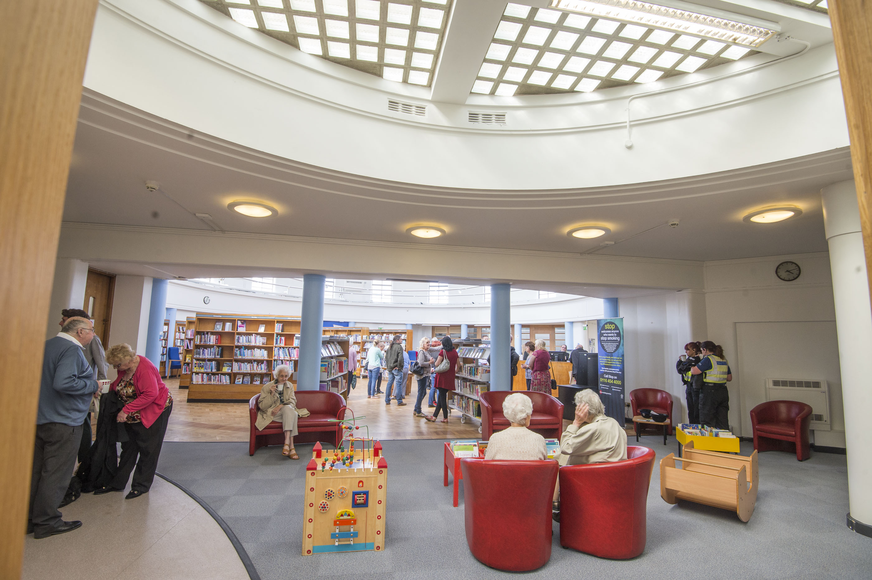 A  warm and welcoming space awaits at Leicester's libraries